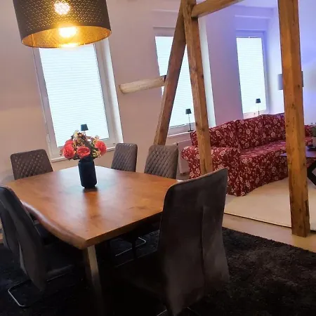 아파트 Hotelalternative Deluxe App Erste Etage Mit 2 Schlafzimmer Haus 63