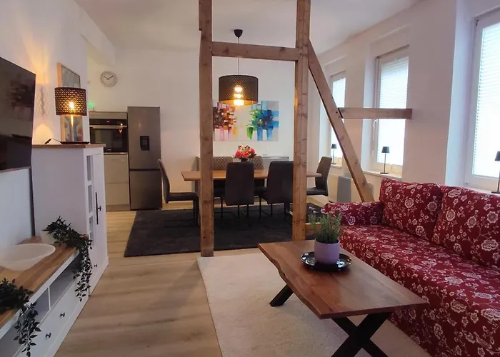 Hotelalternative Deluxe App Erste Etage Mit 2 Schlafzimmer Haus 63 *