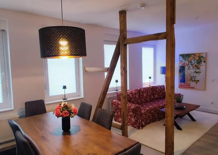 Hotelalternative Deluxe App Erste Etage Mit 2 Schlafzimmer Haus 63 公寓 索林根