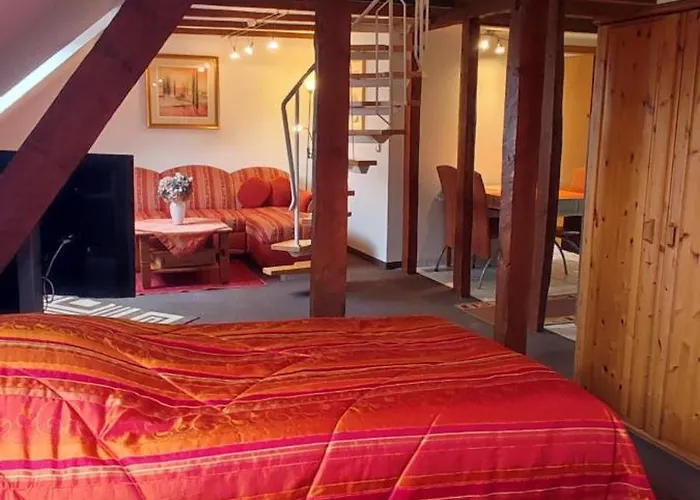 公寓 Hotelalternative Deluxe App Erste Etage Mit 2 Schlafzimmer Haus 63 *