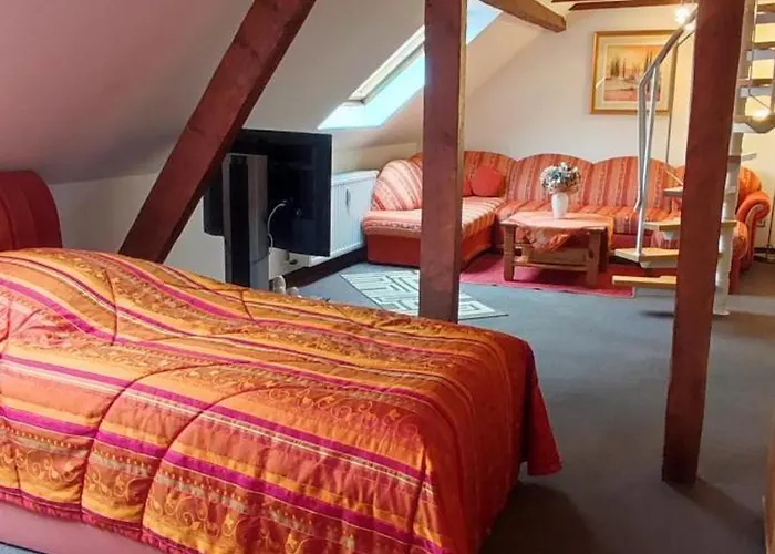 公寓 Hotelalternative Deluxe App Erste Etage Mit 2 Schlafzimmer Haus 63 *