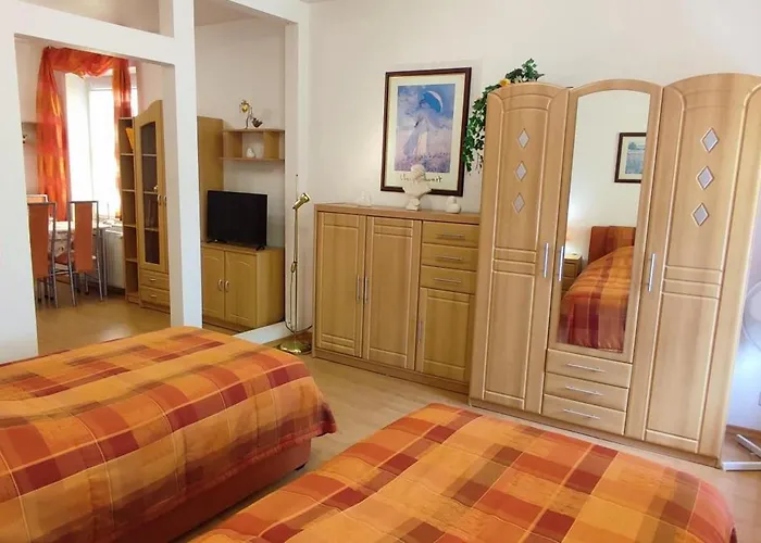 公寓 Hotelalternative Deluxe App Erste Etage Mit 2 Schlafzimmer Haus 63 *